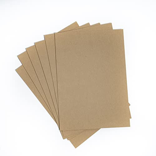 25 Blatt Kraftpapier A2 Braun 400 g/m² für Bastelarbeiten Pappe Finnpappe Kalendergestaltung Bastelkarton Pappe Recycelte Braunpappe von LEIPA passion progress technology