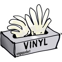 Leipold+dohle Gmbh - l+d 14695-7 100 St. Vinyl Einweghandschuh Größe (Handschuhe): 7, s von LEIPOLD + DOHLE GMBH