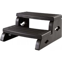 Leisure Concepts DuraStep II Treppe für Whirlpool Einstiegstreppe DuraStep 2 Whirlpooltreppe Black von LEISURE CONCEPTS