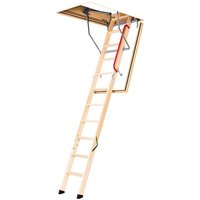 Holz Bodentreppe mit Brandschutz mit deckenöffnung 70x130cm - LWF60/70130-280 von LEITER EXPERTEN - MATISERE