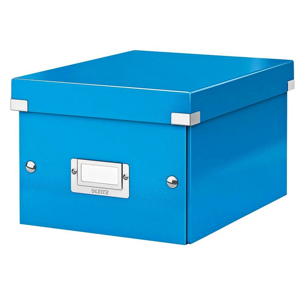 LEITZ Aufbewahrungsbox 1 Aufbewahrungsbox 22x16x28,2cm Click & Store WOW blau von LEITZ