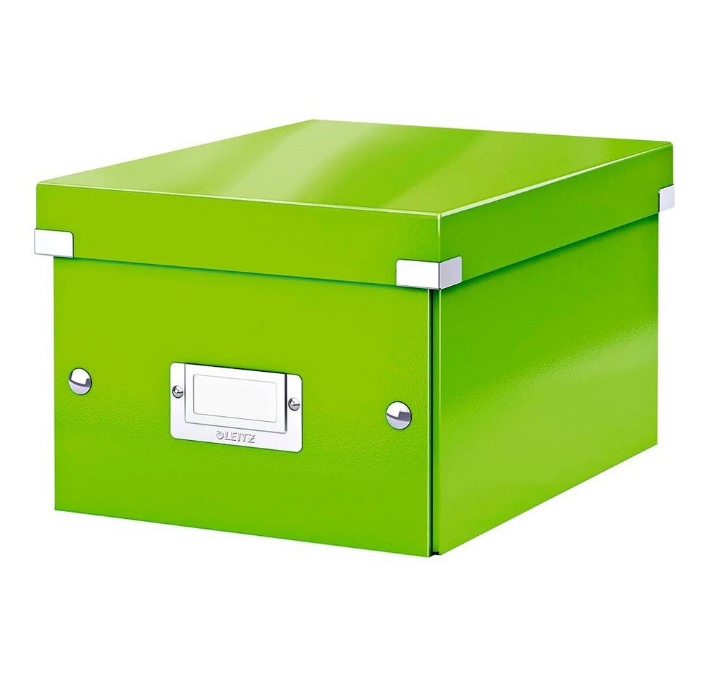 LEITZ Aufbewahrungsbox 1 Aufbewahrungsbox 22x16x28,2cm Click & Store WOW grün von LEITZ