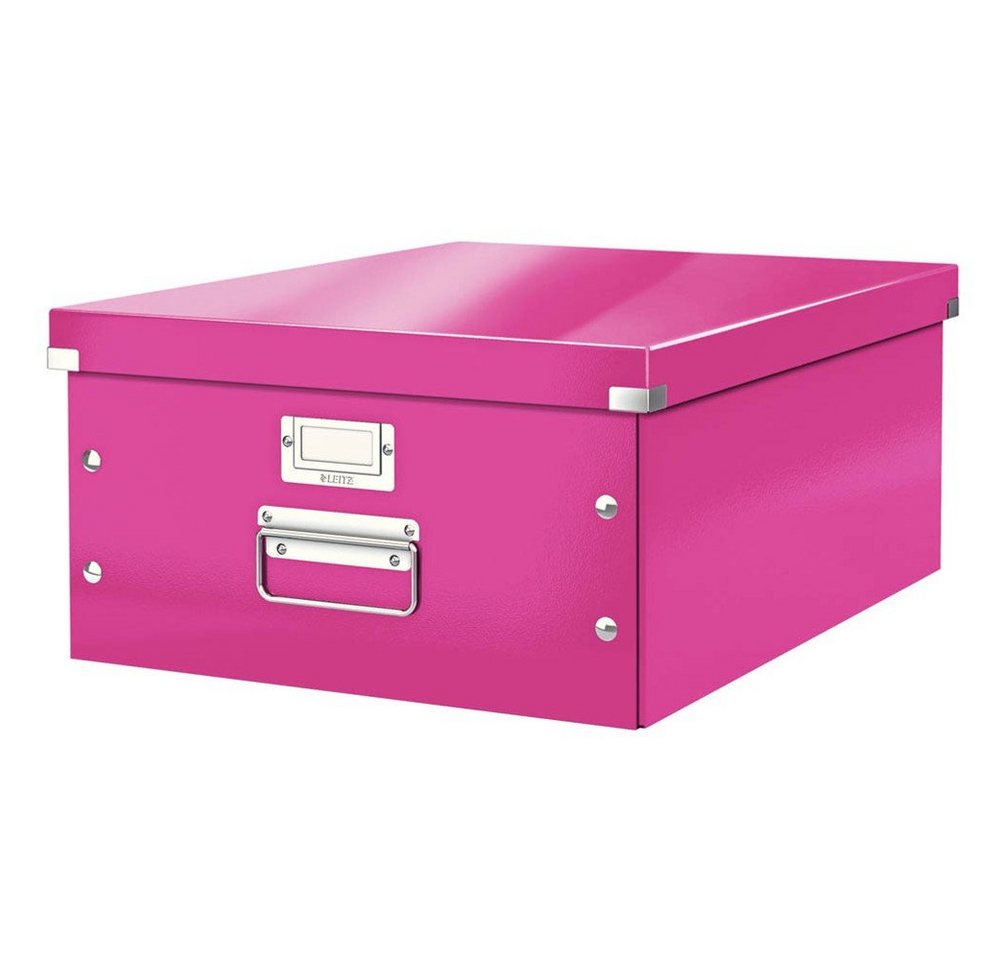 LEITZ Aufbewahrungsbox 1 Aufbewahrungsbox 36,9x20x48,2cm Click & Store WOW pink von LEITZ