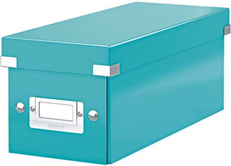 LEITZ Aufbewahrungsbox Ablagebox Click & Store CD eisblau von LEITZ