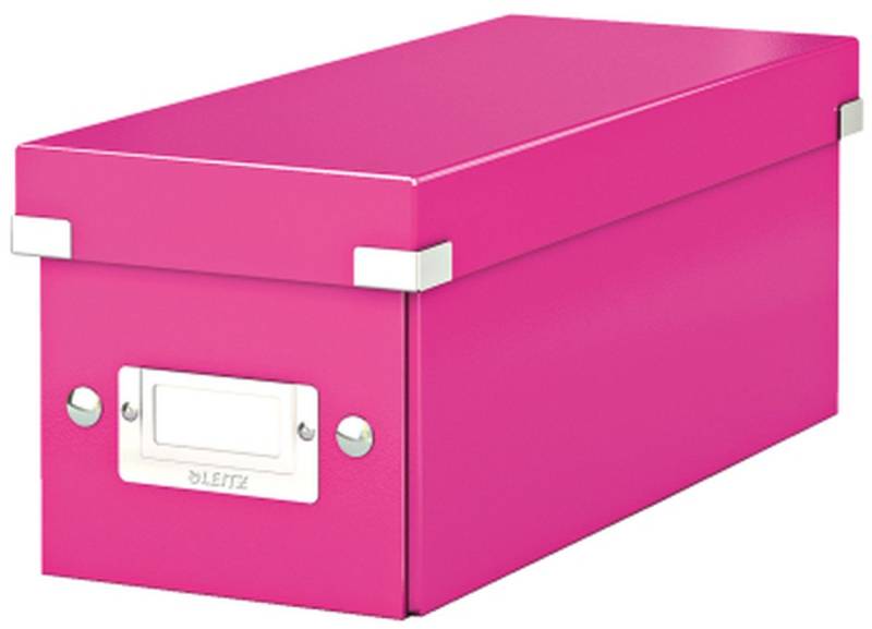LEITZ Aufbewahrungsbox Ablagebox Click & Store CD pink (6 Stück) LEITZ Aufbewahrungsbox Ablagebox Click & Store CD pink (6 Stück) von LEITZ