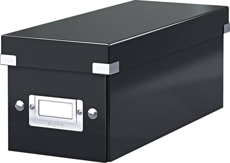 LEITZ Aufbewahrungsbox Ablagebox Click & Store CD schwarz von LEITZ