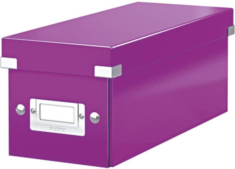 LEITZ Aufbewahrungsbox Ablagebox Click & Store CD violett (6 Stück) LEITZ Aufbewahrungsbox Ablagebox Click & Store CD violett (6 Stück) von LEITZ