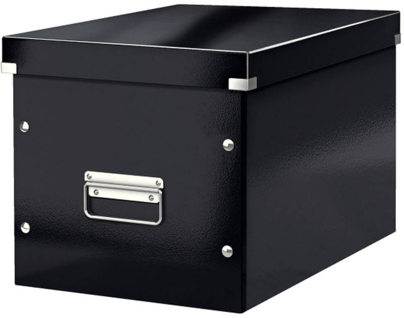 LEITZ Aufbewahrungsbox Archivbox Click & Store Cube L Hartpappe schwarz LEITZ Aufbewahrungsbox Archivbox Click & Store Cube L Hartpappe schwarz von LEITZ