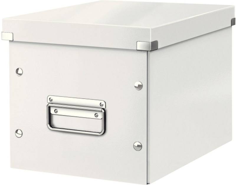 LEITZ Aufbewahrungsbox Archivbox Click & Store Cube M Hartpappe weiß (6 Stück) LEITZ Aufbewahrungsbox Archivbox Click & Store Cube M Hartpappe weiß (6 Stück) von LEITZ