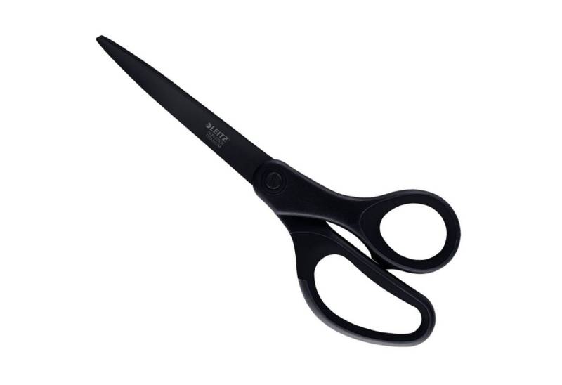 LEITZ Bastelscheren LEITZ 5420-60-95 Schere Titan Anti-Haft, spitz, Länge: 205 mm, schwarz von LEITZ