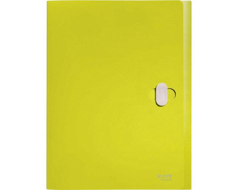 LEITZ Aufbewahrungsbox 4623 Ablagebox Recycle - A4, 30 mm, PP, klimaneutral, gelb von LEITZ