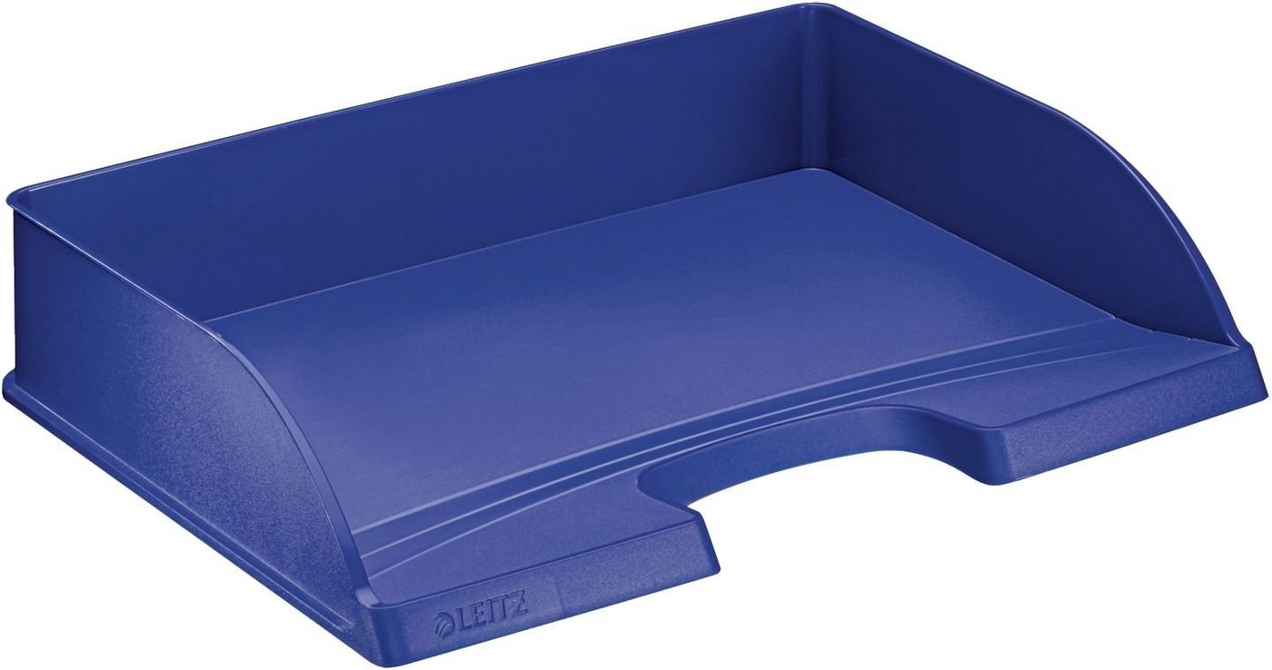 LEITZ Papierkorb LEITZ Briefablage Plus Standard, DIN A4 quer, blau von LEITZ