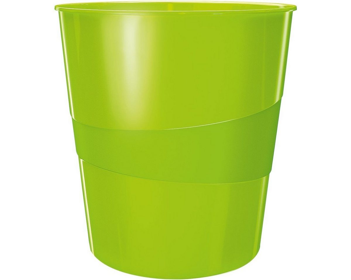 LEITZ Papierkorb WOW 5278, 15 Liter, mit integriertem Tragegriff von LEITZ