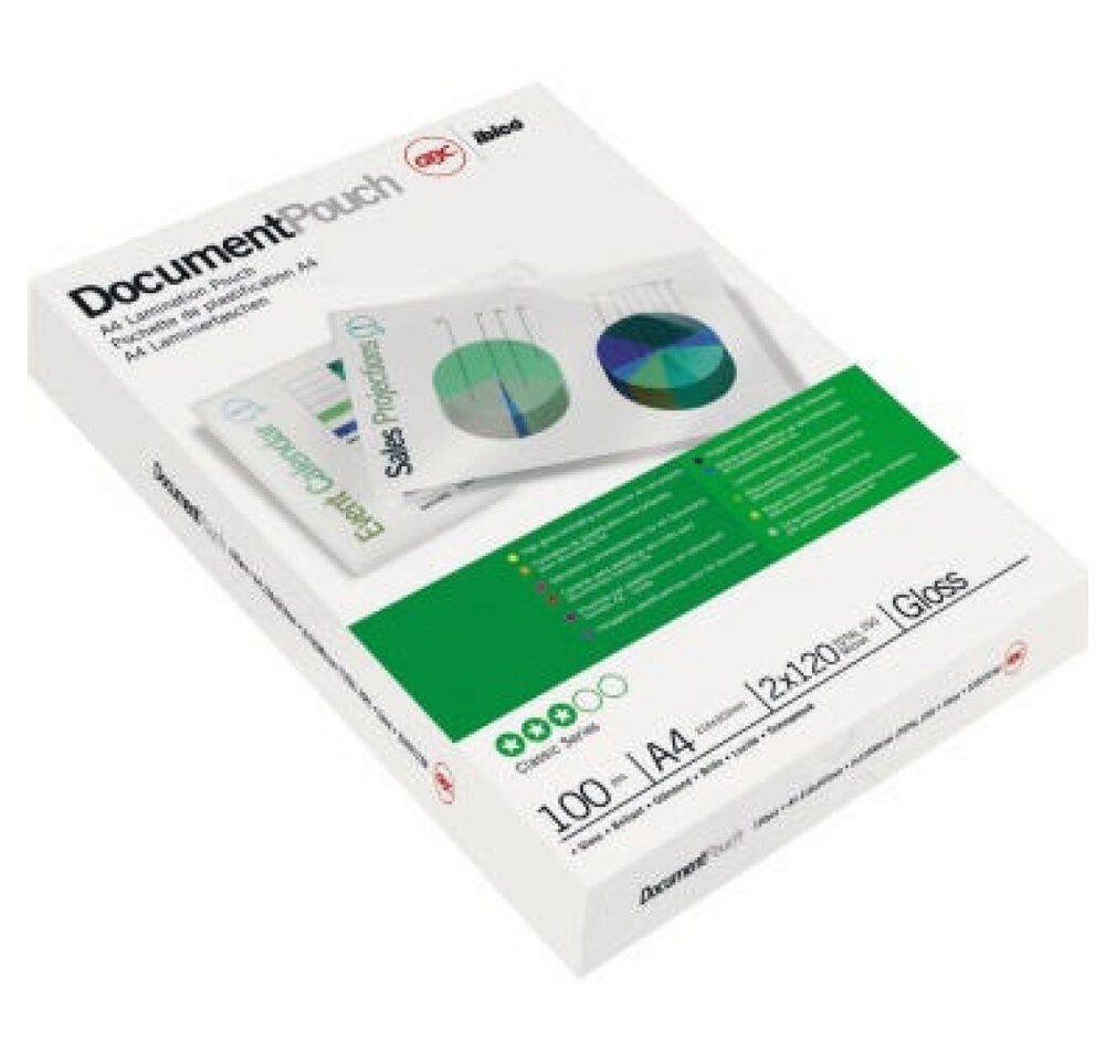 LEITZ Papierscheren GBC Folientasche DocumentPouch IB585036 Maße: 216 x 303 mm (B x H) von LEITZ