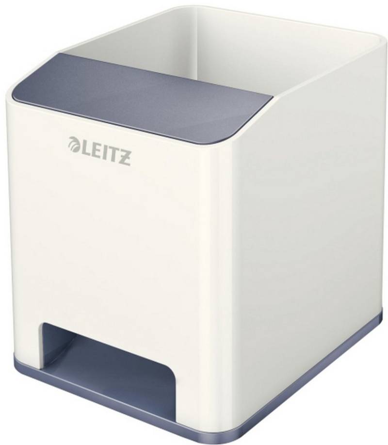 LEITZ Tischaufsatz Stifteköcher Wow Duo Colour weiß von LEITZ