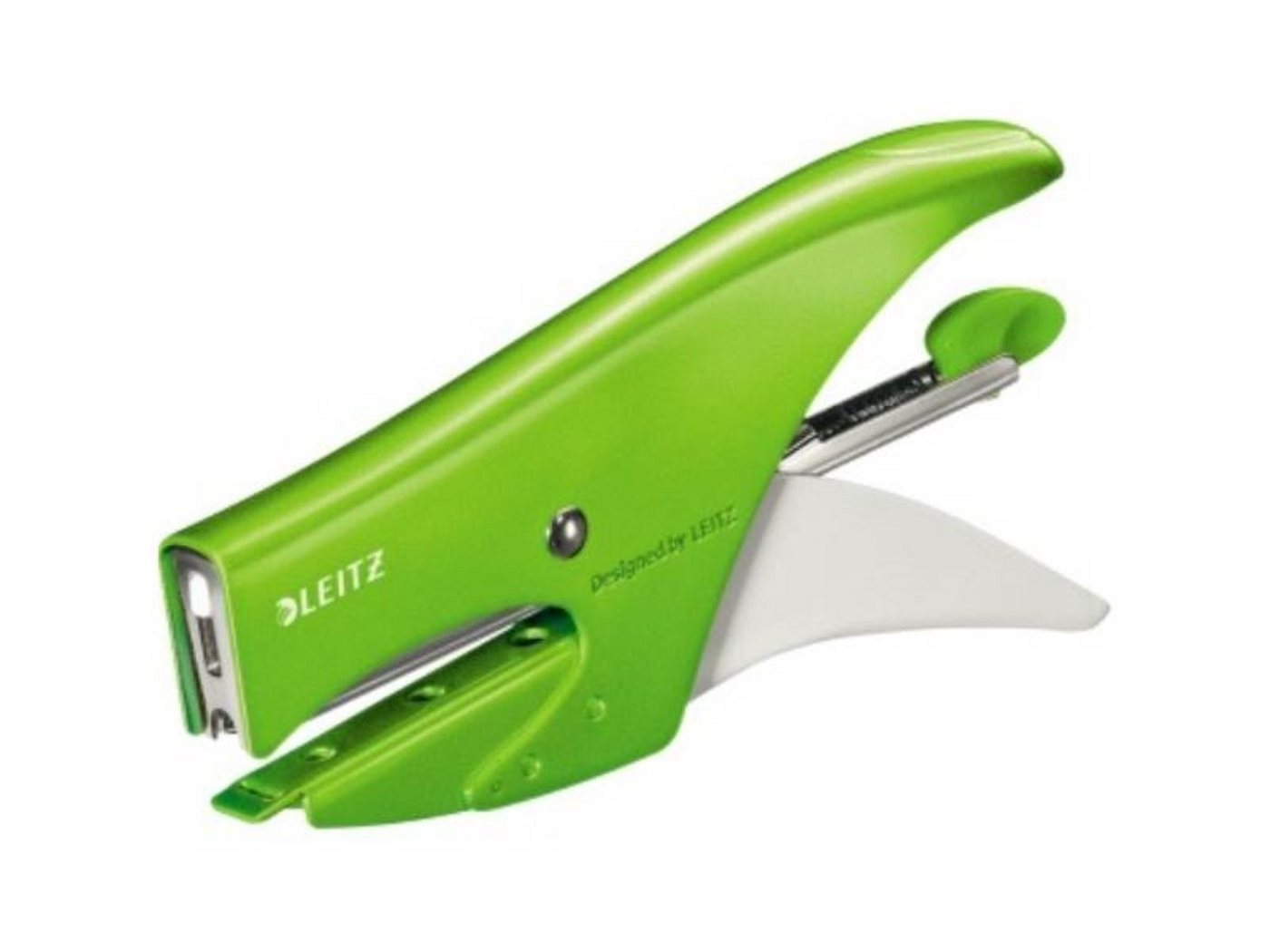 LEITZ Werkzeugset Leitz Heftzange WOW 55312054 max.15Blatt Metall grün In trendigen Far von LEITZ