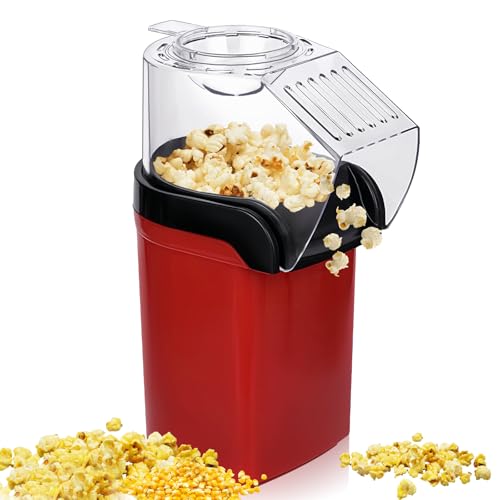 LEKEFETO Popcornmaschine, Klein Popcorn-Maschine mit Messbecher, One-Touch Elektrische Rühr Popcorn Popper, Ohne Öl & Fettfrei, für Heimkino, Filmabende, Heiligabend, Partys LEKEFETO Popcornmaschine, Klein Popcorn-Maschine mit Messbecher, One-Touch Elektrische Rühr Popcorn Popper, Ohne Öl & Fettfrei, für Heimkino, Filmabende, Heiligabend, Partys von LEKEFETO
