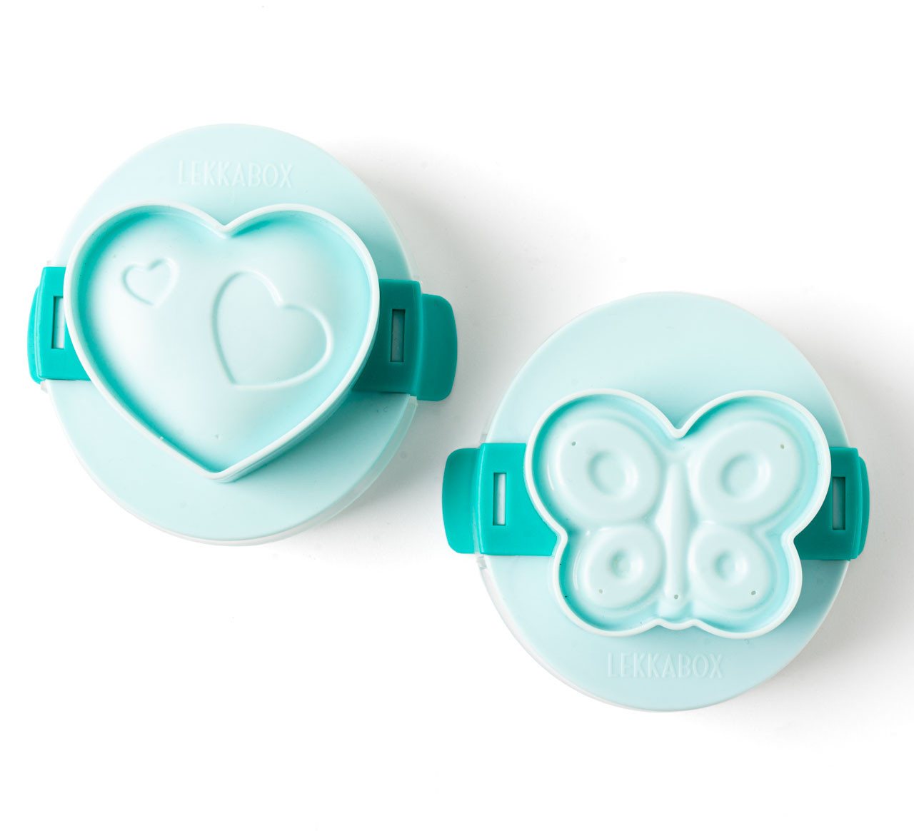 LEKKABOX Ausstechform Eierformer, 2er Set - Eiformer für gekochte Eier Ostern Kinder, Heißes Ei in die Form geben, abkühlen lassen – und fertig! LEKKABOX Ausstechform Eierformer, 2er Set - Eiformer für gekochte Eier Ostern Kinder, Heißes Ei in die Form geben, abkühlen lassen – und fertig! von LEKKABOX