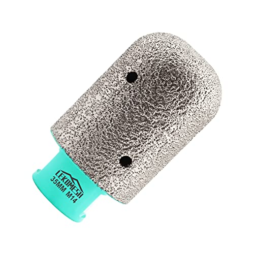 LEKOMESH Diamantfräser 35 MM- für Fliesenschleifer Vergrößerung Polierlöcher auf Porzellan Keramik Granit Marmor Arbeitsplatte Durchmesser, M14 Gewinde LEKOMESH Diamantfräser 35 MM- für Fliesenschleifer Vergrößerung Polierlöcher auf Porzellan Keramik Granit Marmor Arbeitsplatte Durchmesser, M14 Gewinde von LEKOMESH