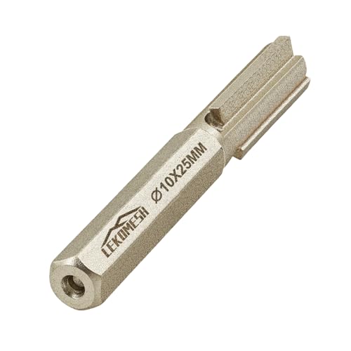 LEKOMESH Hartmetall Fugenfräser 10 mm - Mörtel Hakenbohrer mit HEX Schaft für Mauerwerk, Mörtelentfernung, Mauerwerk, Stein, Mörtel-Rechenbohrer, Beton-Winkelschleifer-Bit LEKOMESH Hartmetall Fugenfräser 10 mm - Mörtel Hakenbohrer mit HEX Schaft für Mauerwerk, Mörtelentfernung, Mauerwerk, Stein, Mörtel-Rechenbohrer, Beton-Winkelschleifer-Bit von LEKOMESH