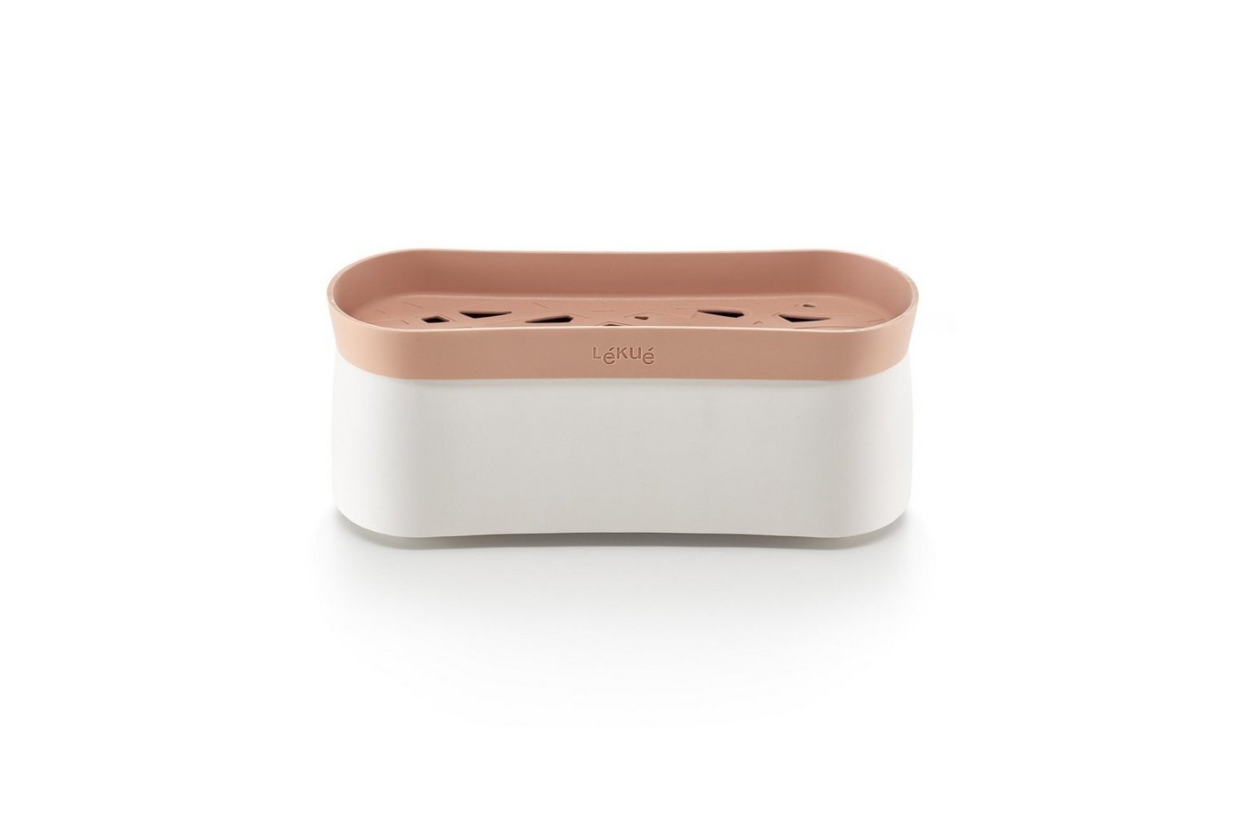 LEKUE Mikrowellenbehälter Quick Pasta Cooker, Platin-Silikon-Deckel/PBT-Behälter LEKUE Mikrowellenbehälter Quick Pasta Cooker, Platin-Silikon-Deckel/PBT-Behälter von LEKUE