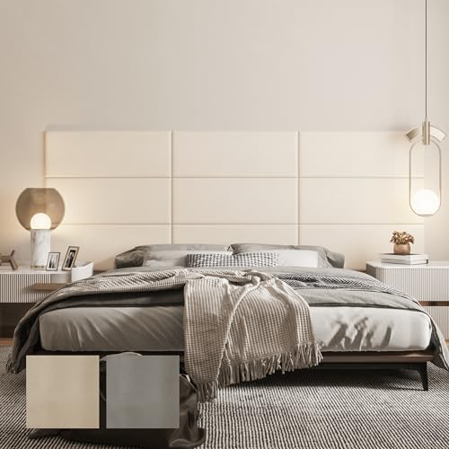 LELEFIDO 3D-Wandpaneele – Selbstklebende Wandverkleidung aus Kunstleder, Weiche Wandpaneele für eine dekorative Wandgestaltung – Perfekte Wall Deko für Wohnzimmer, Schlafzimmer ,90 * 30 * 3CM,9 Stück LELEFIDO 3D-Wandpaneele – Selbstklebende Wandverkleidung aus Kunstleder, Weiche Wandpaneele für eine dekorative Wandgestaltung – Perfekte Wall Deko für Wohnzimmer, Schlafzimmer ,90 * 30 * 3CM,9 Stück von LELEFIDO