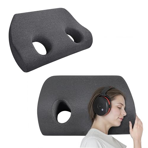 LELEFIDO Piercing Kissen mit Zwei Ohrlöchern，Piercing Kissen Ohr für Sleepingring Seitenschläfer zur Schmerzlinderung im Ohr ，Ohrenentzündungen，Kissen, Ohrenkissen von LELEFIDO