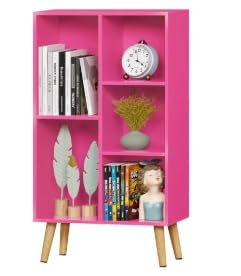 LELELINKY Five Grid Bookshelf in pink LELELINKY Five Grid Bookshelf in pink von LELELINKY