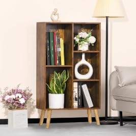 LELELINKY Five Panel Bookshelf Brown LELELINKY Five Panel Bookshelf Brown von LELELINKY