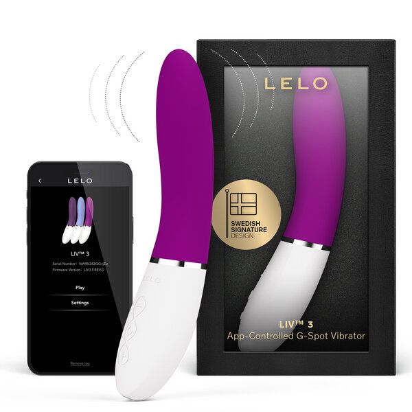 App-gesteuerter G-Punkt-Vibrator - LELO LIV 3 von LELO