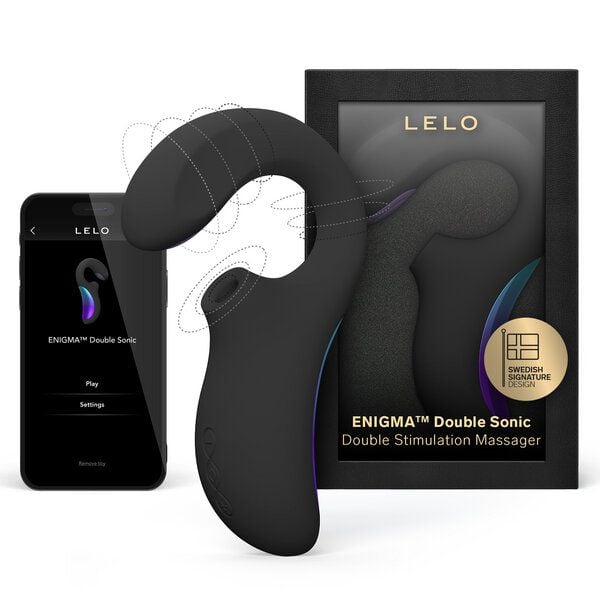 Dreifach-Vibrator mit DeepSonic-Technologie - LELO ENIGMA Double Sonic von LELO