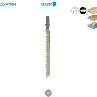 3 CV-Stichsägeblätter - Lu. 75 mm Schritt 4 mm - Feinschnitt für Holz Leman 7004.03 3 CV-Stichsägeblätter - Lu. 75 mm Schritt 4 mm - Feinschnitt für Holz Leman 7004.03 von LEMAN