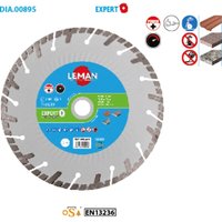 Diamant-Scheibe Fliese/Stein Expert + ø 230, Dicke 2,8 mm von LEMAN