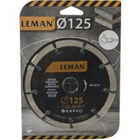 Diamantscheibe Segmente 125 mm Leman von LEMAN
