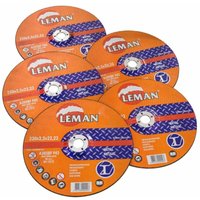 Disque tronçonner fer ø 230 mm 5 pièces von LEMAN