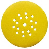 Klettbandscheibe Wand/Decke Classic ø 225 Grain 80 Gelocht 18+1 von LEMAN