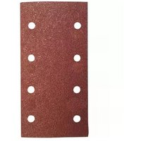 LEMAN 115230.10.82 Lot von 8 selbstklebenden Gleitern Korund - 115 x 230 mm Korn 80 - 10 Löcher bois/métal von LEMAN