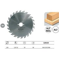 Karbidklinge / Tragbar D.230x30x48z Alt. / Holz - Leman von LEMAN