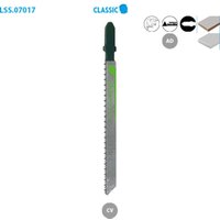 Pack mit 5 feinen Stichsägeblättern für Holz Classic Pack mit 5 feinen Stichsägeblättern für Holz Classic von LEMAN