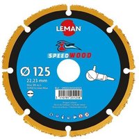 SPEEDWOOD125 Hartmetallscheibe - Durchmesser: 125 mm von LEMAN
