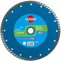 Leman - Universal-Diamantscheibe - d. 125 x 2,4 x 22,23 mm - ht. 7 mm - Multi-Material 881254 Leman - Universal-Diamantscheibe - d. 125 x 2,4 x 22,23 mm - ht. 7 mm - Multi-Material 881254 von LEMAN