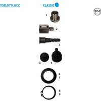 Zubehör für Drehfutter-Spannfutter Classic Teil Nr. 9 Außenring 1" x 8 TPI von LEMAN