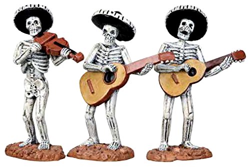 LEMAX - Skeleton Mariachi Band 12884 Figur Halloween Spookytown von LEMAX