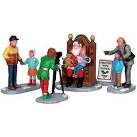 Photos with Santa Set of 5 Art.-Nr. 22032 von LEMAX