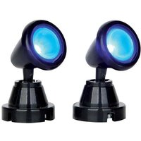 Round Spot Light Blue Set of 2 b/o 4.5V Art.-Nr. 54945 von LEMAX