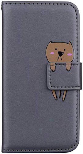 LEMAXELERS Huawei Y5P Hülle,Für Huawei Y5P Handyhülle Süß Schön Cartoon Tiere Must Flip Case PU Leder Cover Magnet Schutzhülle Tasche Ständer Handytasche für Huawei Y5P,Bear von LEMAXELERS