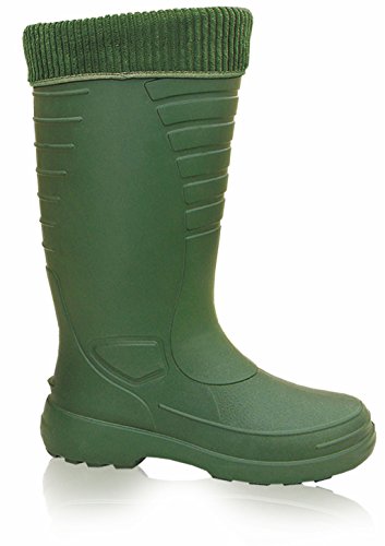 LEMIGO Greenlander 862 Gummistiefel Stiefel Angelstiefel Thermostiefel (Weiß, 43 EU) von LEMIGO