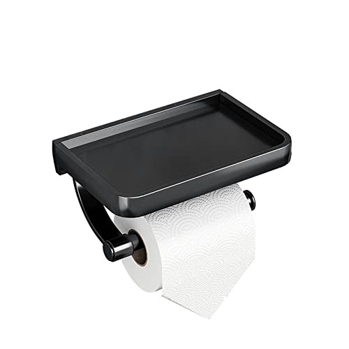 1 St¨¹ck Aluminium Toilettenpapierhalter Schlagloch/Fessel Badezimmer WC Papierhalter Handy R¨¹ckhalteeinrichtung Badezimmer Hardware Set, B von LEMITA