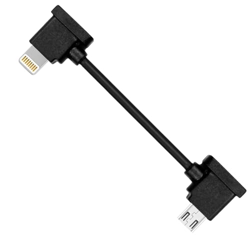 LEMLIN Micro USB auf iOS-Geräte Kabel, Kompatibel mit DJI Mavic Mini Remote Controller an IOS iPad Accessories Direktes Anschließen an Smartphones Tablets, 15 cm LEMLIN Micro USB auf iOS-Geräte Kabel, Kompatibel mit DJI Mavic Mini Remote Controller an IOS iPad Accessories Direktes Anschließen an Smartphones Tablets, 15 cm von LEMLIN
