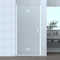 Duschkabine 70 cm,Duschtür Nischentür Falttür Dusche,ESG Glas,H 185 cm - Lemmo von LEMMO